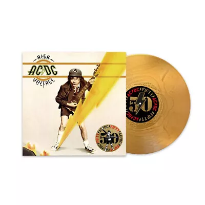 AC/DC High Voltage (Vinyl LP Album 50th Anniversary Special Edition Gold... • $84.36