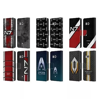 Official Ea Bioware Mass Effect Graphics Leather Book Case For Htc Phones 1 • $22.95