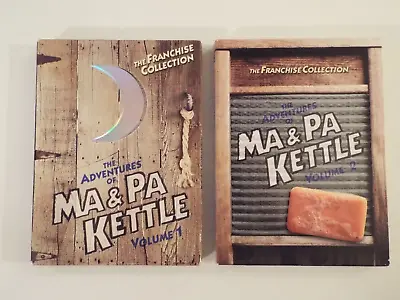 LOT-The Adventures Of Ma And Pa Kettle - Volume 1 (DVD 2004) & Volume 2-COMEDY* • $3.50