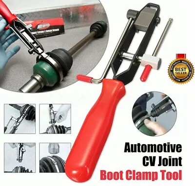 2PC Car CV Joint Boot Clamp Banding Crimper Steel Automotive Tool Cutter Pliers • $16.98