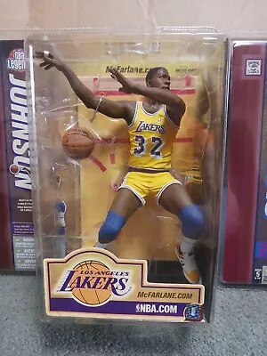 Magic Johnson Lot X2 Isiah Thomas McFarlane Legends Lakers Pistons NBA Figure $$ • $39.99