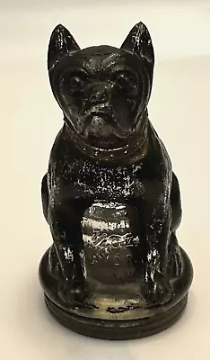 Vintage Avor. Glass Boston Terrier Candy Container With Most Of Original Paint • $24.99