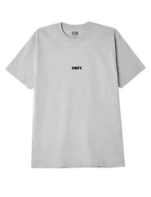 Obey Clothing Men's Bold Mini Classic Tee - Grey Heather • £41.50