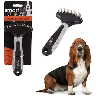 £6.99 • Buy Undercoat Rake For Tangled Fur Dog Pet Grooming Brush Dematting Comb 