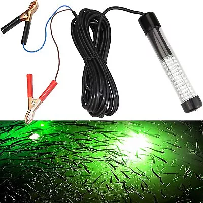 12V 180 LED Submersible Fishing Light Underwater Night Fishing Lures Finder Lamp • $15.19