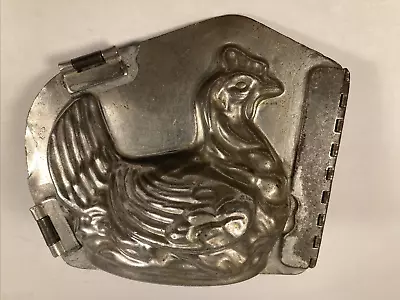 Vintage Candy Mold Hen Chicken 16071 Vormenfabriek Tilburg-Holland Hinged • $49.99