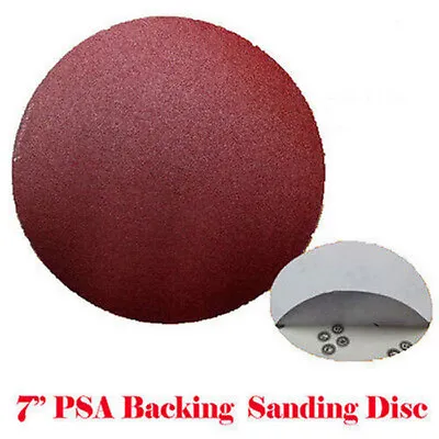 10x 7  80 Grit Sanding Disc Paper Stick And Peel And Stick PSA Sander Abrasive • $9.99