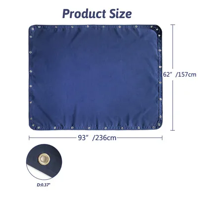 62  Waterproof Marine Boat T-Top Replacement Cover Sunbrella Canvas Canopy Cover • $96.56