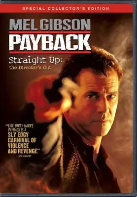 Payback - DVD By Mel Gibson - VERY GOOD • $7.25