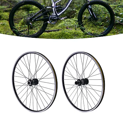 27.5 Inch Mountain Bike Wheelset Aluminum Alloy Rim Disc Brake MTB Wheelset USA • $99.75