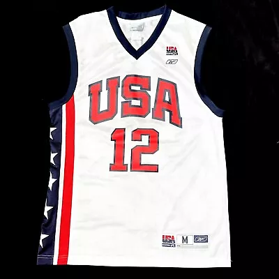 £71.95 • Buy Reebok USA Ray Allen Dream Team NBA Jersey Basketball Jersey Jordan Kobe LeBron