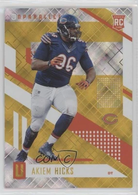 $12.04 • Buy 2017 Panini Unparalleled Yellow /199 Akiem Hicks #144 Rookie RC