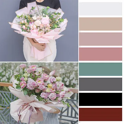 £7.99 • Buy 20Pcs Flower Wrapping Papers Florist Hamper Bouquet Wedding Art Wrap Gift Decor