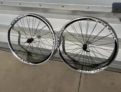 Mavic Cosmic Elite Wheelset 700c Rim Brake Road Bike Wheels Rear & Front • $199.99