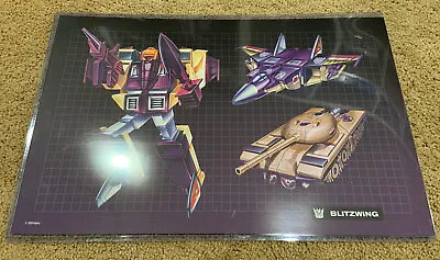 Transformers Vintage BLITZWING 1985 G1 Artwork IDW Portfolio 2019 New 11x17 • $10