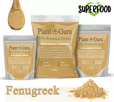 Fenugreek Seed Powder Non-GMO Ground Trigonella Foenum Graecum Bulk Methi • $10.95