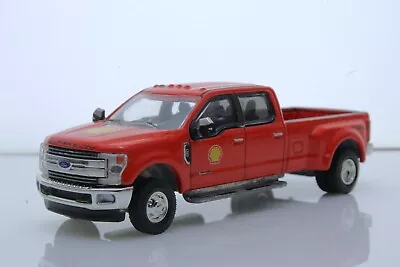 2019 Ford F-350 Dually Lariat Shell Pickup Truck 1:64 Scale Diecast Model Red • $14.95