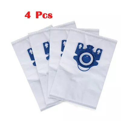 £4.99 • Buy PACK OF 4 GN Hoover Bags For Miele Cat & Dog Classic C1 Hyclean Dust Bags UK