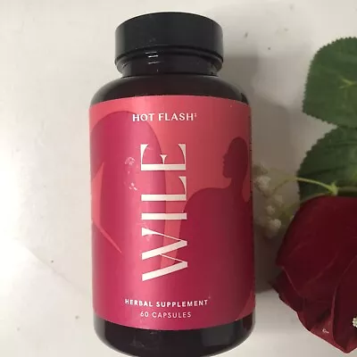 Wile Women's Hot Flash Herbal Supplemnt 60 Cap Menopause Support Mfg 8/22 No Exp • $11