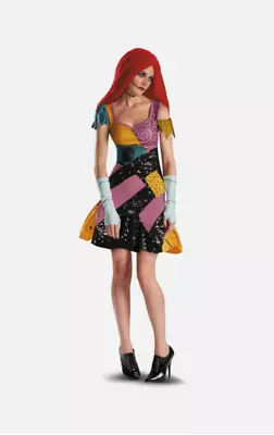 Womens A Nightmare Before Christmas Sally Glam Costume Size Medium (8-10) • $48.97