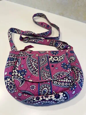 Vera Bradley Boysenberry Crossbody/ Shoulder Bag Adjustable Strap Retired • $19.99