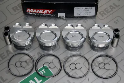 Manley Forged Pistons For Mazdaspeed 3 MZR 2.3L Turbo 87.75mm 9.5:1 • $678.86