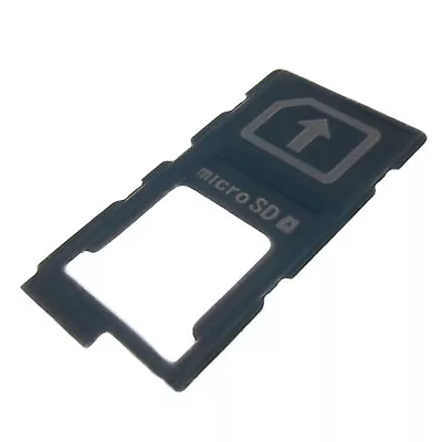 Sim Card& Micro SD Card Memory Card Holder Tray For Sony Xperia Z3 Z4 Z5 Black F • $2.99