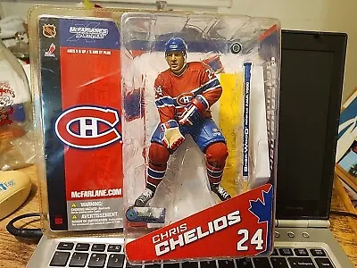 NHL Series 8 Chris Chelios Hockey Figure Montreal Canadiens #24 McFarlane NEW • $15