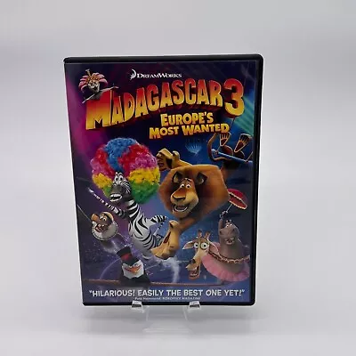 Madagascar 3: Europe's Most Wanted (DVD) Tested • $6.99