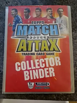 Match Attax 2007/2008 - Complete Binder Set Of 425 Cards 07/08 Folder 2007/08 • £160