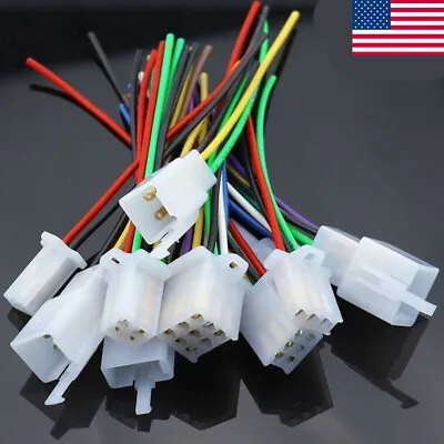 1Pair Male Female Cable Terminal Cable Car Automotive Electrical Wire Connector • $2.19