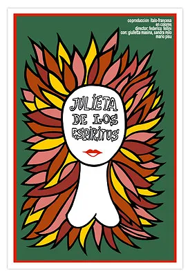 Movie Poster 4 Film JULIETA Of The Spirits Italy.Fellini Cinema Art.Room Decor • $18.99