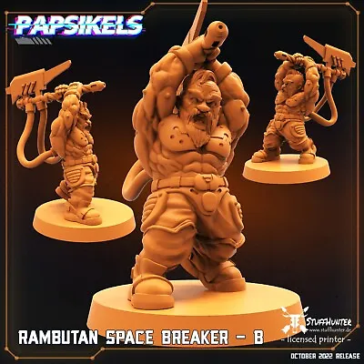 Rambutan Space Breaker B - Papsikels - Scifi Navy Grimdark Sci-Fi • $15.32
