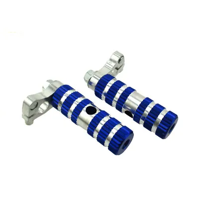 Blue Racing Footpegs Foot Rest Pegs For 47cc 49cc Mini Moto Pocket Bike • $16.95