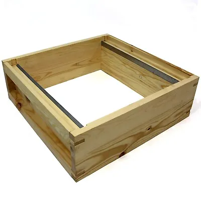 National Bee Hive Pine Super Box Beekeeping Beehive Keeping Easibee • £31.99