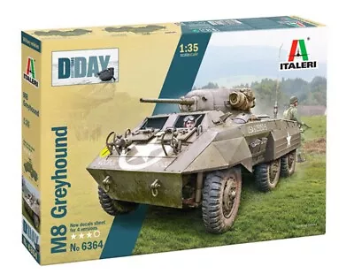 Italeri 6364 M-8 Greyhound D-Day 80th Anniversary 1:35 Model Kit • £23.90