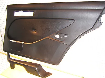 Mercedes Early W126 SEL Till 88 LONG REAR RIGHT Pass Door BLack 1 PanelType# 1 • $388