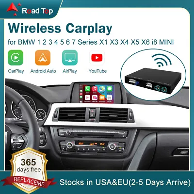 Fit For BMW F11 F12 F21 F30 F31 X1-X6 CIC NBT EVO Wireless CarPlay Retrofit Kits • $239