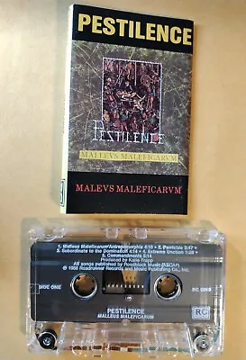 Pestilence-Mallevs Maleficarvm / Malleus Maleficarum 88 Orig Metal Cassette Tape • $29