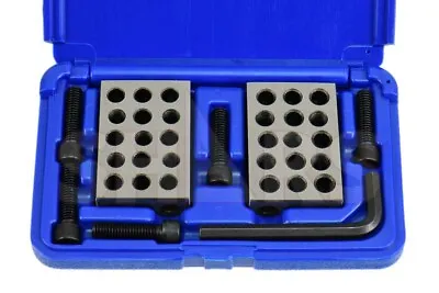 Shars Matched Pairs Ultra Precision 1-2-3 123 Block Set 23 Holes 0.0001  New P • $20.95