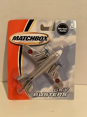 2005 Vintage Matchbox  Sky Busters Turbo Shuttle Airliner Aircraft Die-cast NIB • $14