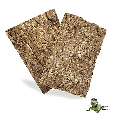 Tfwadmx 2Pcs Cork Terrarium Background 11.8”x7.9” Natural Cork Bark Backdrop ... • $27.25