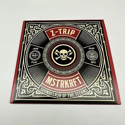 $22 • Buy Shepard Fairey MSTRKRFT CD Z-Trip Soundclash Of The Titans 2008 PROMO 2008 RARE