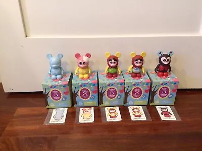 Disney Vinylmation 3” Cutester Lot Of 5 With Chaser Cinderella Castle RARE! • $4