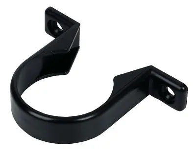 Floplast Ws36bl 50mm Abs Solvent Weld Waste - Pipe Clip (pk Of 10) - Black • £6.60