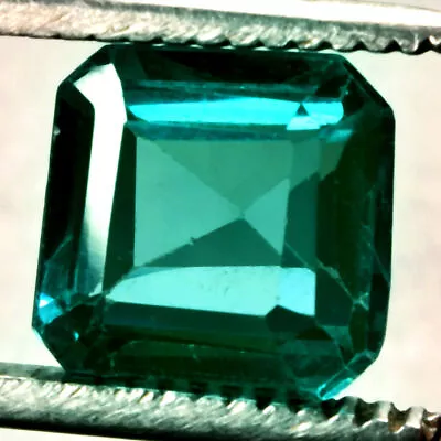 7.75 Cts. Natural Multicolor Montana Sapphire Emerald Shape Certified Gemstone • $12.91