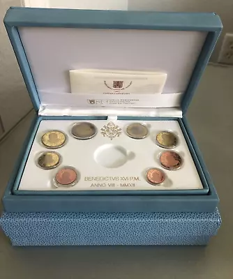 Vatican Proof Annual Coin Set 2012 8 Coins In Box - NO Gold Coin • $89.99