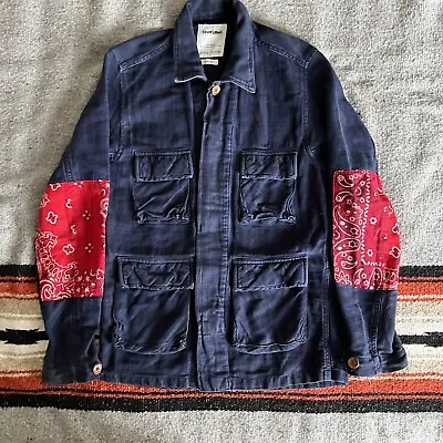 Son Of Loong Jacket | Size Small | Inspired By Visvim | Bandana & Herringbone • $45