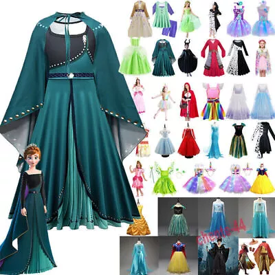 Fairy Tales Princess Cosplay Costume Halloween Party Gown Dress Up Women Girls • £11.47