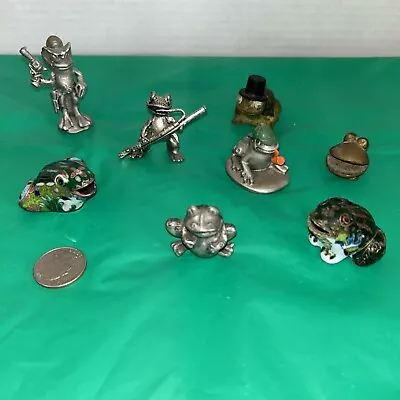 Lot Of Vintage Frog Figurines • $20